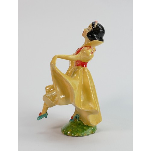 165 - Wade Cellulose 1930s figure of Snow White: (Professionally restored).