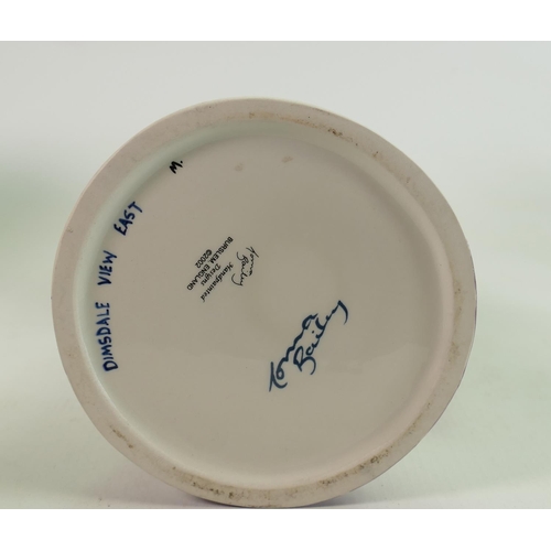 41 - Lorna Bailey very large jug Dimsdale View East: 29.5 cm high.