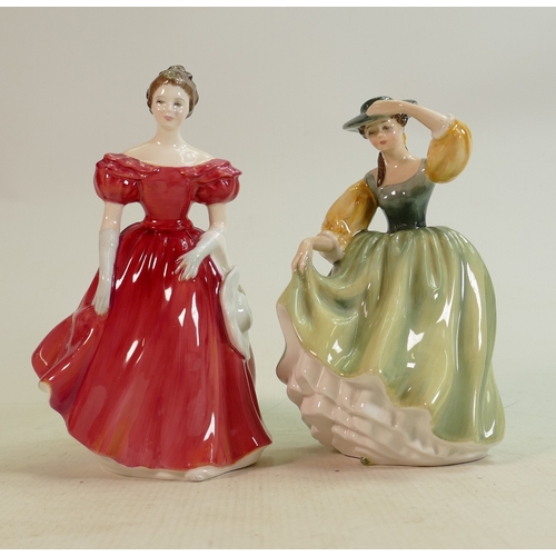 271 - Royal Doulton Lady Figures Winsome HN2220 & Buttercup HN2309(2)