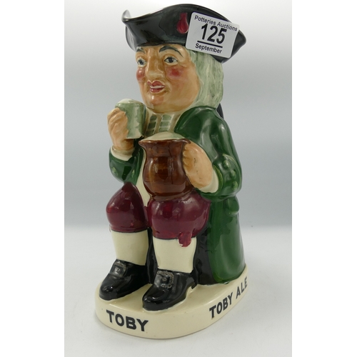 125 - Royal Doulton Large toby Jug advertising Toby Ale: