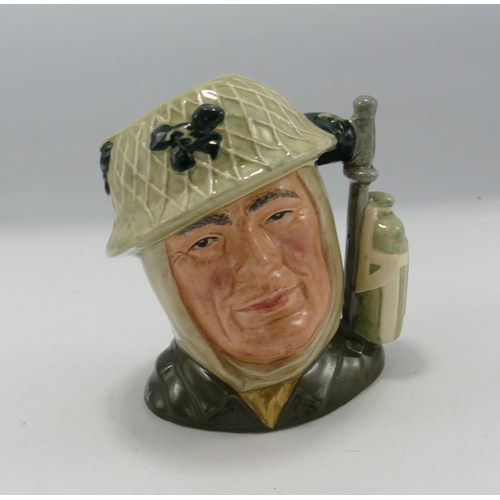 135 - Royal Doulton small character jug: The Canadians The Soldier D6905, Limited edition for the British ... 