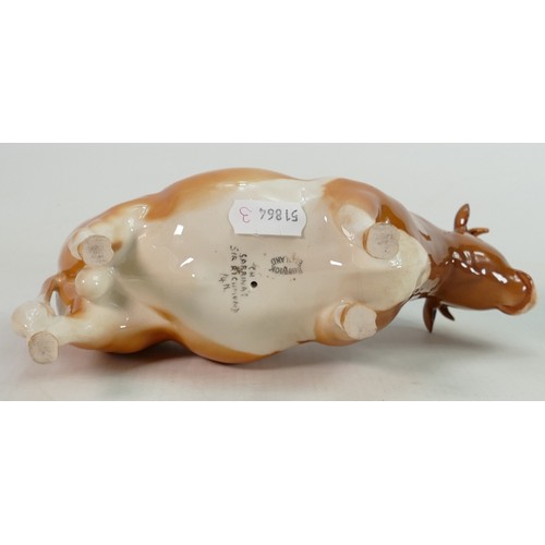 4e - Beswick Guernsey bull Ch Sabrinas Sir Richmond 14th 1451: