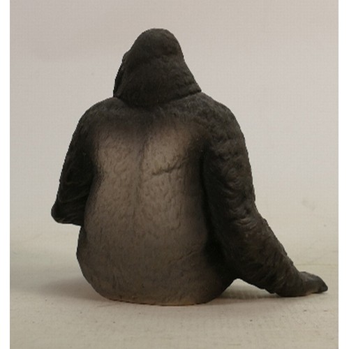 4 - Wade World of Survival model of seated Gorilla: Height 15cm.