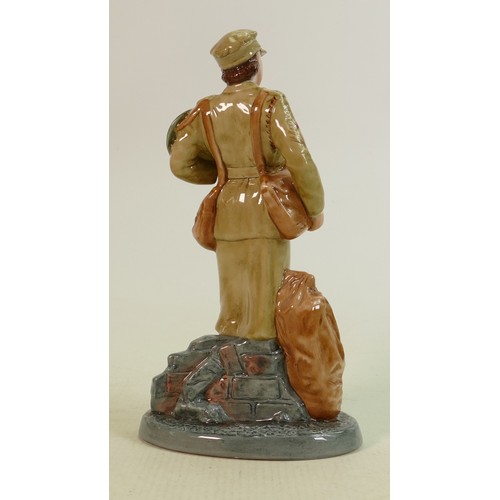 123 - Royal Doulton limited edition Classics figure Auxiliary Territorial Service HN4495: Boxed with certi... 