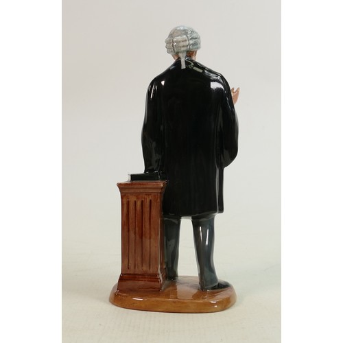 127 - Royal Doulton Classics figure Lawyer HN4289: Boxed.