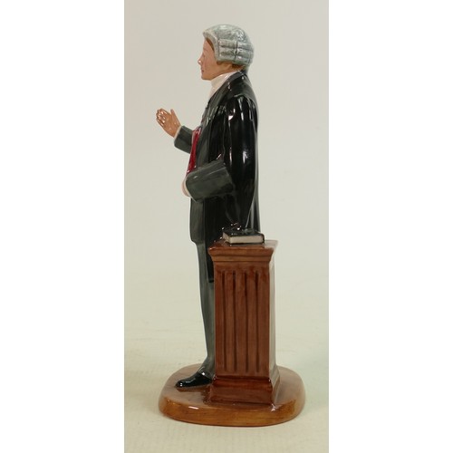 127 - Royal Doulton Classics figure Lawyer HN4289: Boxed.
