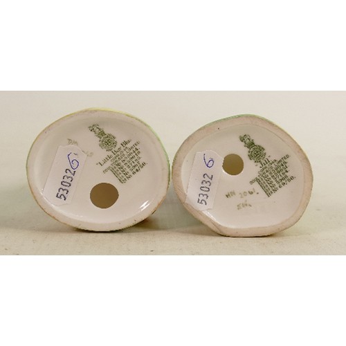 161 - Royal Doulton children figures: Jill HN2061 and Little Boy Blue HN2062. (2)