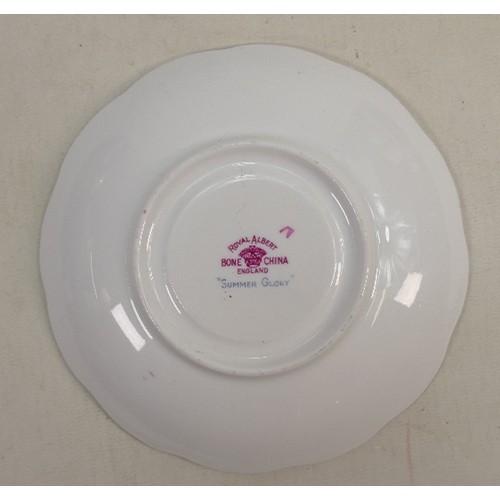 829 - Royal Albert Summer Glory tea set (20):