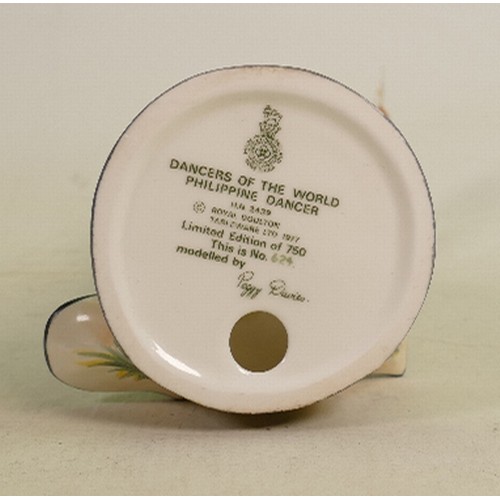 166 - Royal Doulton figure Philippine Dancer: HN2830
from the Dancers of the World series, limited edition... 