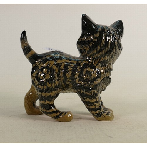 276 - Beswick grey Swiss roll Persian kitten standing: 1885