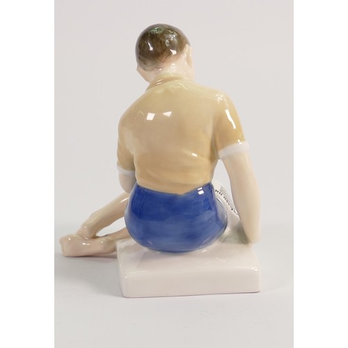 350 - Royal Doulton figure Treasure Island HN2243: On the book is hand written underglaze 