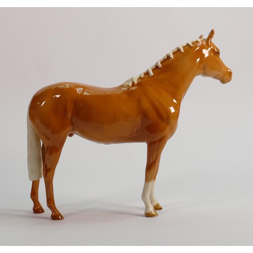 409 - Beswick Palomino thoroughbred stallion 1772: