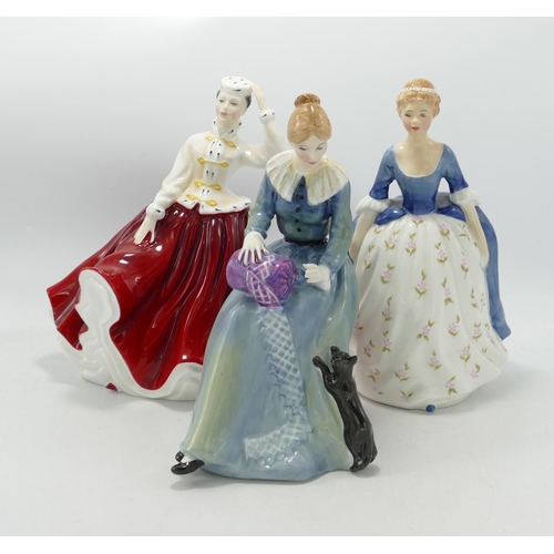 56 - Royal Doulton Seconds Figures: Alison, Gail & Dorothy(3)