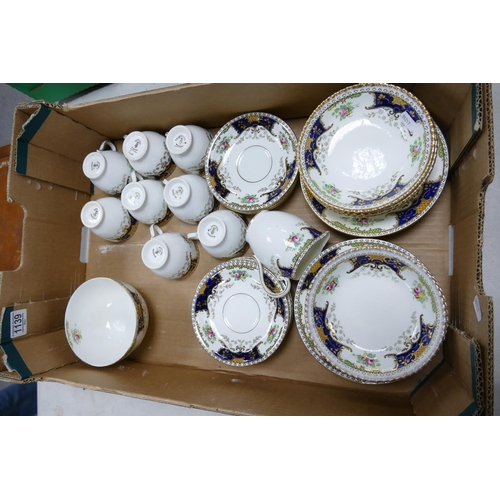 1139 - Kenmare Floral Decorated Tea & Dinner ware: