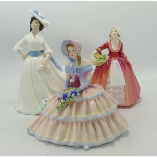 445 - Royal Doulton Lady Figures to include: Margaret HN2397, Janet HN1537 & seonds Daydreams HN1731(3)