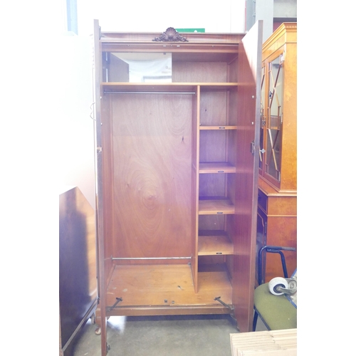 780m - Two Door Reproduction Wardrobe: height 80cm