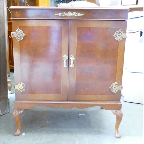 780q - Reproduction Inlaid Music Cabinet: