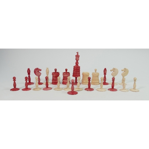 927b - Large Mixed Collection of Chess pieces: to include Ceramic pieces and Turned & Carved Part sets. (1 ... 