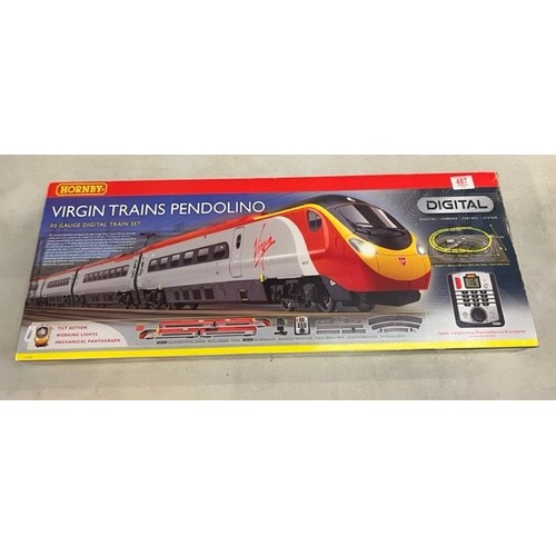 Hornby virgin pendolino digital train deals set r1076