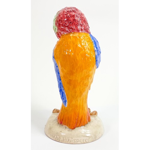 9 - Peggy Davies artist proof by Victoria Bourne The Whisperer: Grotesque bird height 27cm