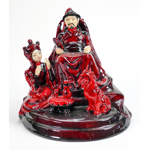 18 - Peggy Davies No 76 of 100 limited edition Ruby Fusion figure Kublai Khan: