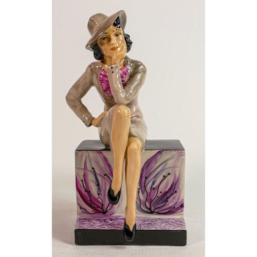50 - Peggy Davies Marlene Dietrichs figurine : Artist original colourway 1/1 by Victoria Bourne