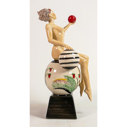 55 - Peggy Davies erotic Isadora figurine: Artist original colourway 1/1 by Victoria Bourne