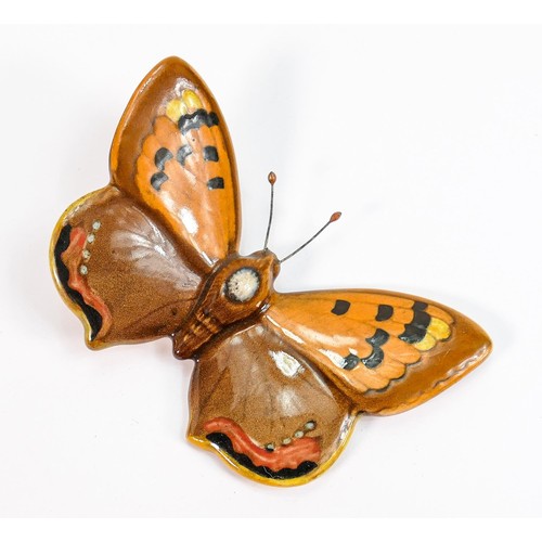 124 - Beswick small Copper Butterfly 1493: