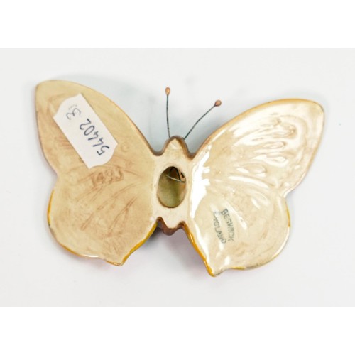 124 - Beswick small Copper Butterfly 1493: