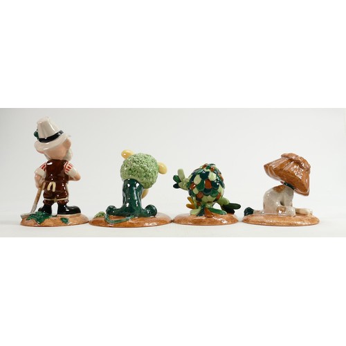 140 - John Beswick limited edition The Herbs figures: Bayleaf the Gardener, Parsley the Lion, Sage the Owl... 