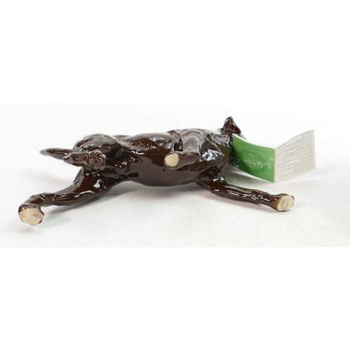 142 - Beswick walking chocolate Labrador 3062B: Collectors Club Special