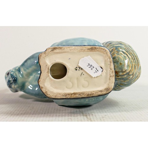 144 - Beswick blue glazed Squirrel 315: