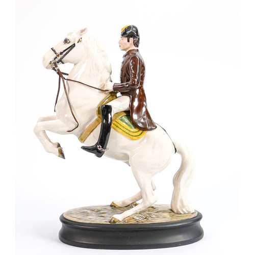 158 - Beswick figure of a Lipizzaner horse with rider no.2467: