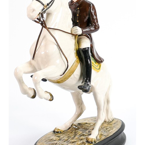 158 - Beswick figure of a Lipizzaner horse with rider no.2467: