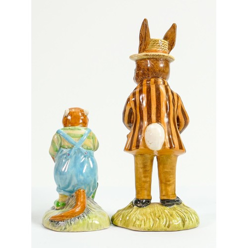 169 - Royal Doulton prototype bunnykins figure Mr Bunnykins at the Easter parade: Painted in a different c... 