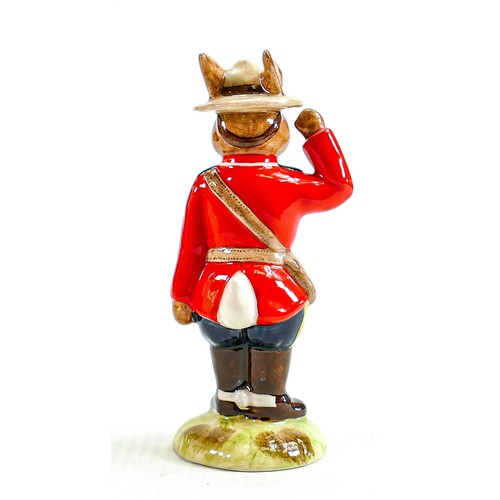 185 - Royal Doulton Bunnykins figure Mountie: DB135
limited edition 750.