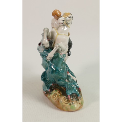 274 - Royal Doulton Character Figure St George & the Dragon HN2051: