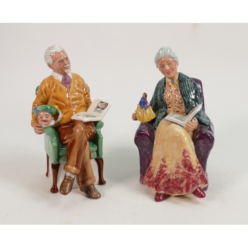 281 - Royal Doulton Character Figures: Pride & Joy HN2945 & Prized Possessions HN2942 (2)