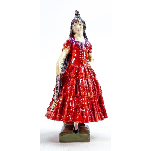 305 - Royal Doulton early figure A Spanish Lady HN1294: Dated 1927, h.22cm.