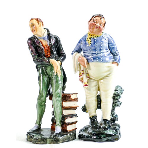 331 - Royal Doulton large Dickens character figures: Fat Boy HN1893 and Uriah Heep.