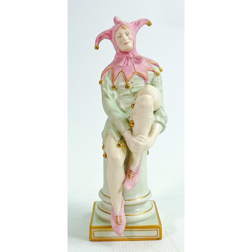 340 - Royal Doulton The Jester HN3922: Limited edition velum colour way 1997, height 25cm.