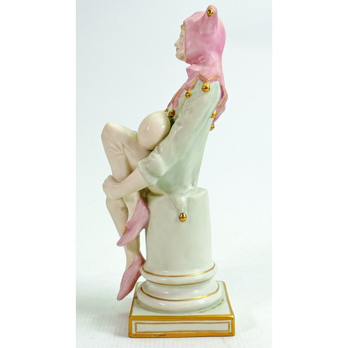 340 - Royal Doulton The Jester HN3922: Limited edition velum colour way 1997, height 25cm.