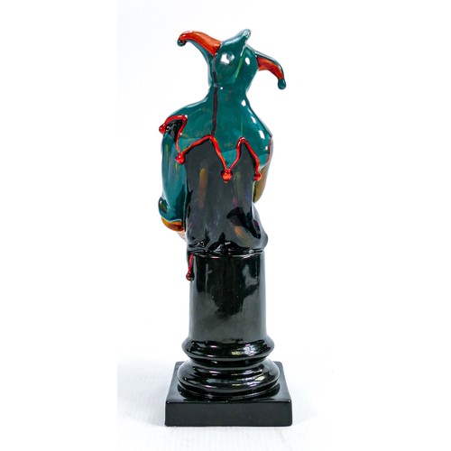 341 - Royal Doulton The Jester in prototype colour way: Height 26cm.