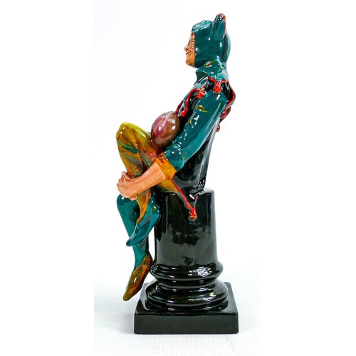 341 - Royal Doulton The Jester in prototype colour way: Height 26cm.