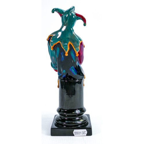 342 - Royal Doulton The Jester in prototype colourway: Not for resale backstamp, height 24.5cm