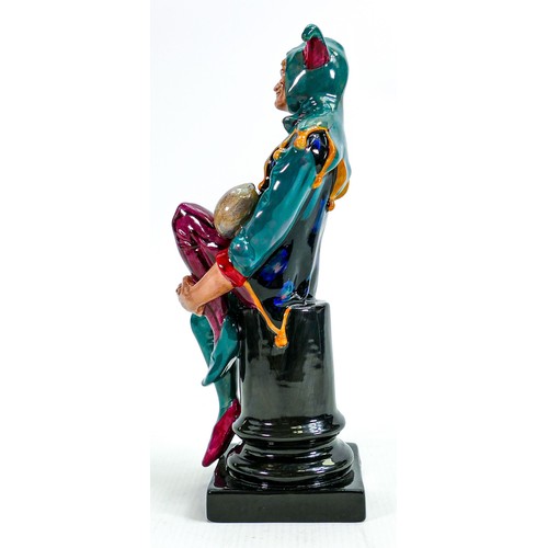 342 - Royal Doulton The Jester in prototype colourway: Not for resale backstamp, height 24.5cm