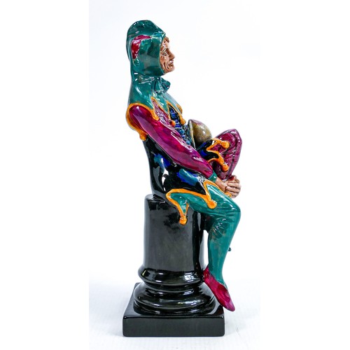 342 - Royal Doulton The Jester in prototype colourway: Not for resale backstamp, height 24.5cm