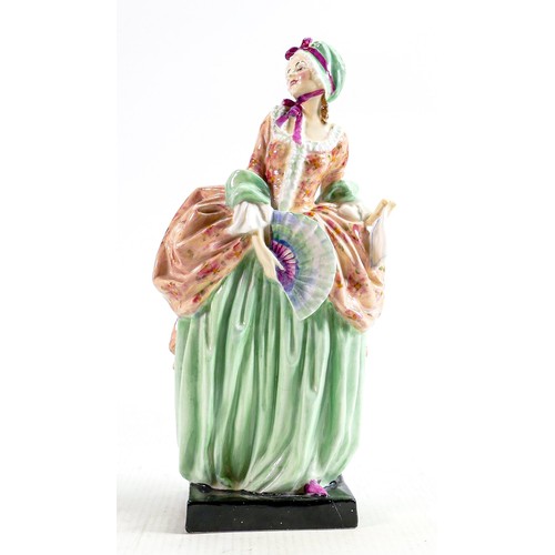 347 - Royal Doulton early figure Miranda HN1819: Impressed date for 1937, h.22.5cm. Hairline crack to fron... 