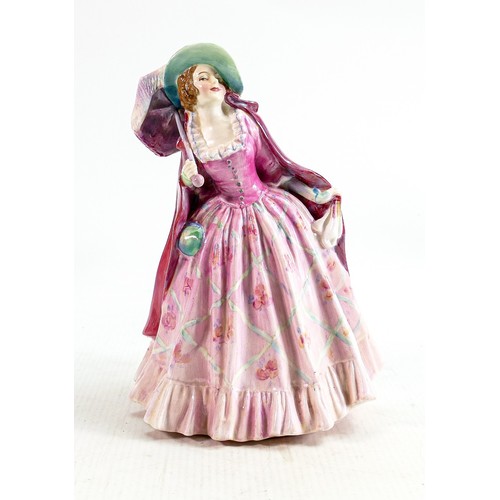 351 - Royal Doulton early figure Mirabel HN1744: Impressed date for 1937.