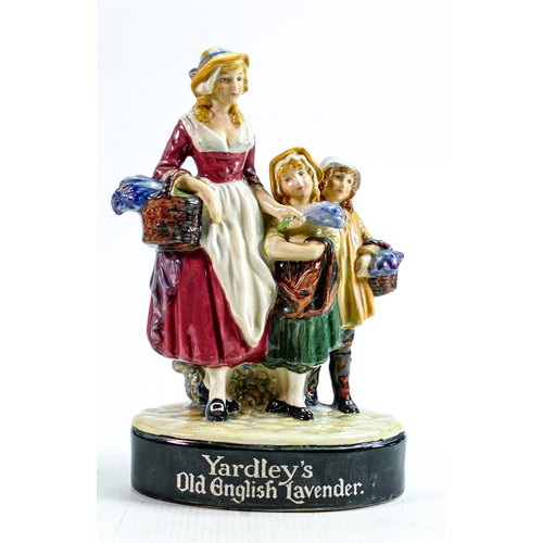 352 - Royal Doulton Earthenware advertising figure Yardleys Old English Lavender: Height 24cm, circa 1920s